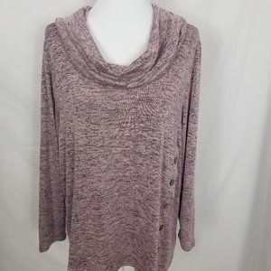 Naif Cowl Neck Sweater 2X